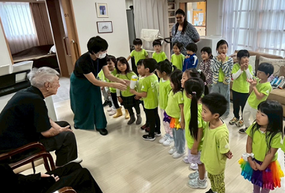 Visiting a nursing home